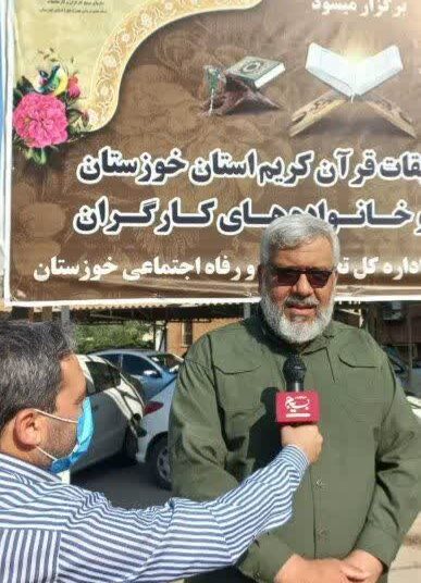 پیام تبریک مسئول سازمان بسیج کارگران و کارخانجات استان خوزستان به مناسبت هفته بسیج